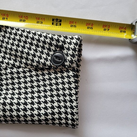 Glamour Z Lane Bryant Women's Black/White Houndstooth Jacket Blazer (Size: 24) - Picture 16 of 16